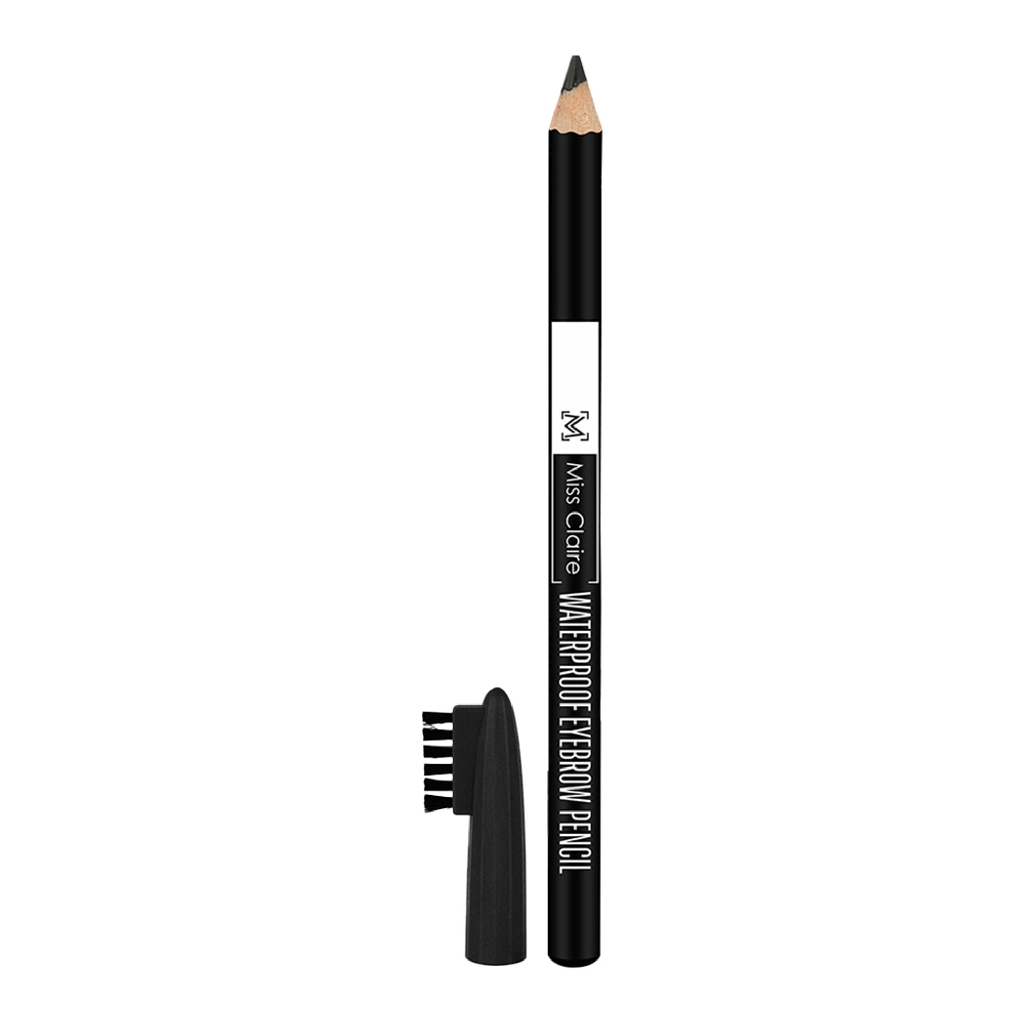 Miss Claire Waterproof Eyebrow Pencil - 01 Black | Grocsy