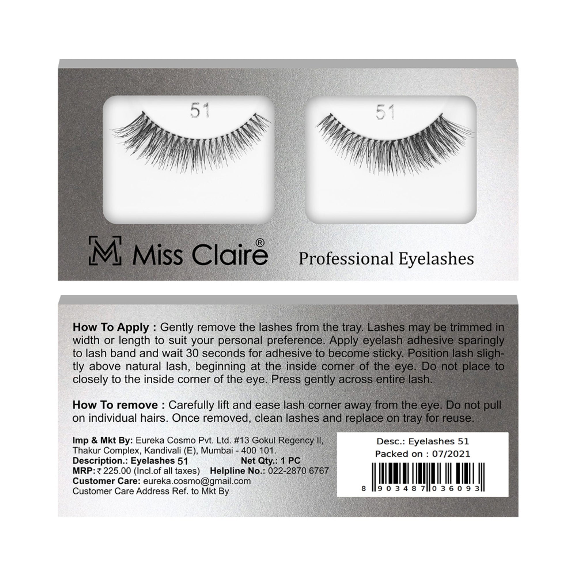 Miss Claire Eyelashes - 51 | Grocsy
