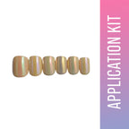 SOEZI Pearl Essence Reusable Press On Nails - Application Kit | Grocsy