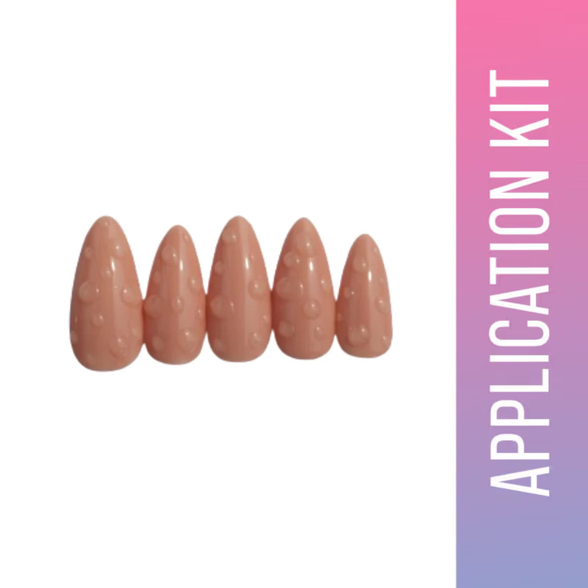 SOEZI Droplets Reusable Press On Nails - Application Kit | Grocsy