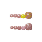 SOEZI Sunkissed Sunburn Toezi Reusable Press On Nails - Application Kit | Grocsy