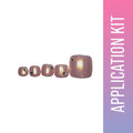 SOEZI Heeramandi Toezi Reusable Press On Nails - Application Kit | Grocsy
