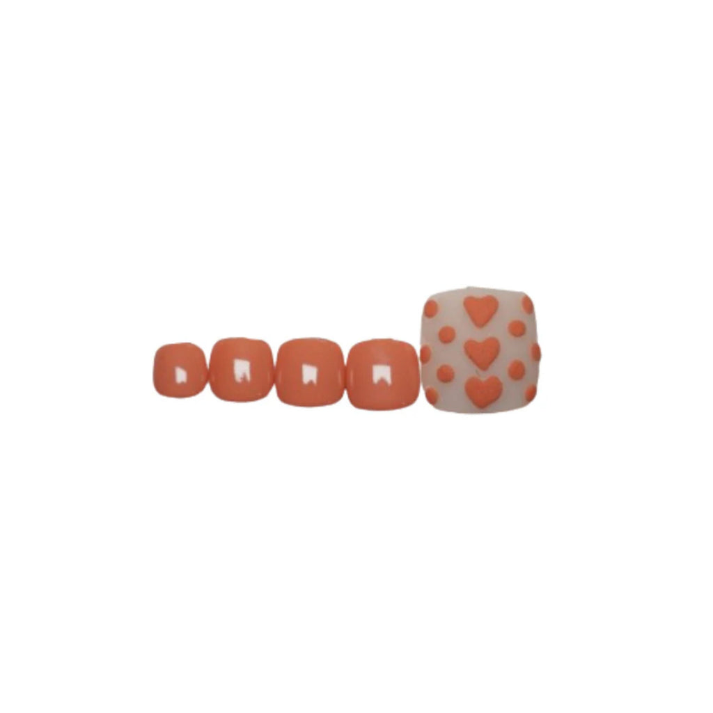 SOEZI Peachy Fuzz Toezi Reusable Press On Nails - Application Kit | Grocsy