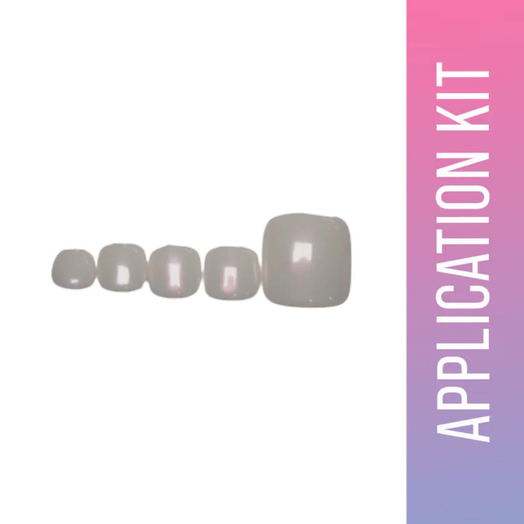 SOEZI Opalescent Charm Toezi Reusable Press On Nails - Application Kit | Grocsy