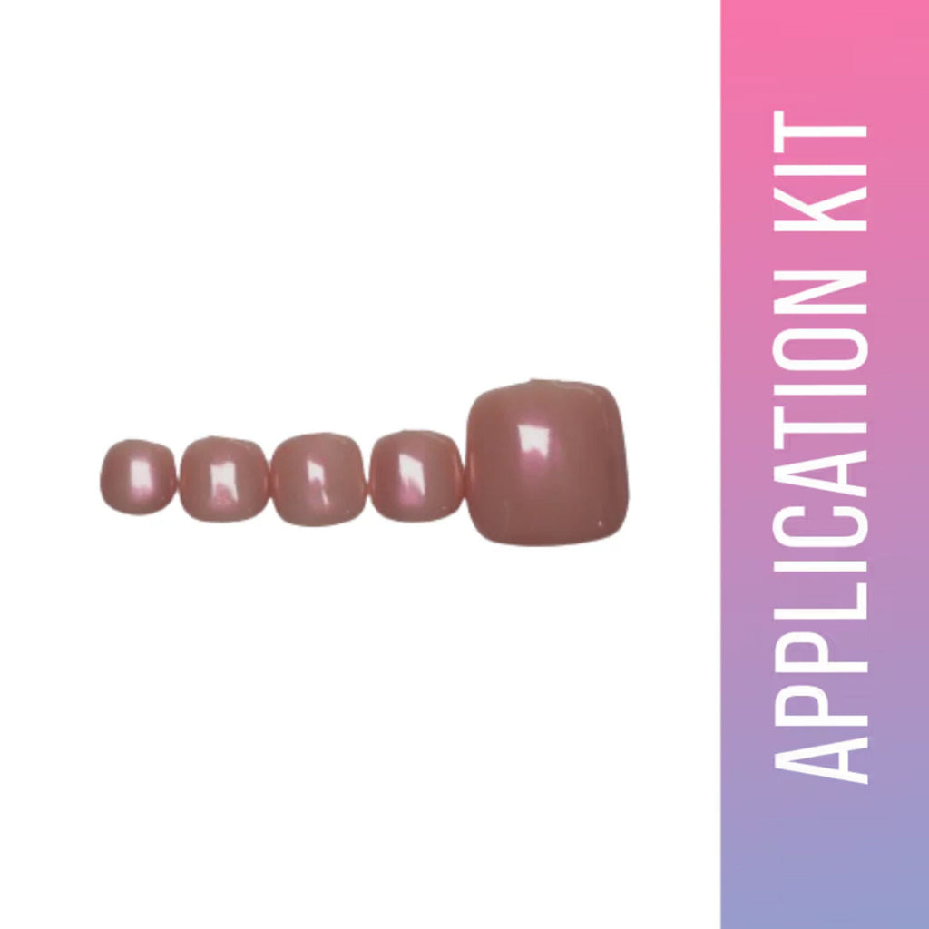 SOEZI Pastel Base Toezi Reusable Press On Nails - Application Kit | Grocsy