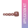 SOEZI Pastel Base Toezi Reusable Press On Nails - Application Kit | Grocsy