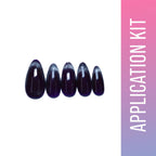 SOEZI Darkness Reusable Press On Nails - Application Kit | Grocsy