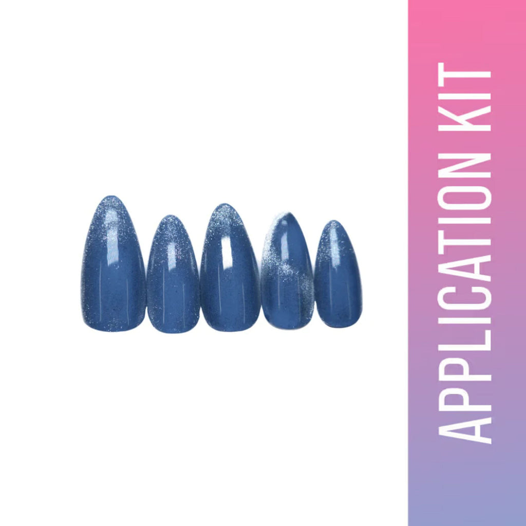 SOEZI Snake Eyes Reusable Press On Nails - Application Kit | Grocsy