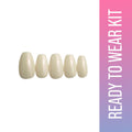 SOEZI Opalescent Charm Reusable Press On Nails - Ready To Wear Kit | Grocsy
