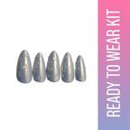 SOEZI Icey Spicy Reusable Press On Nails - Ready To Wear Kit | Grocsy