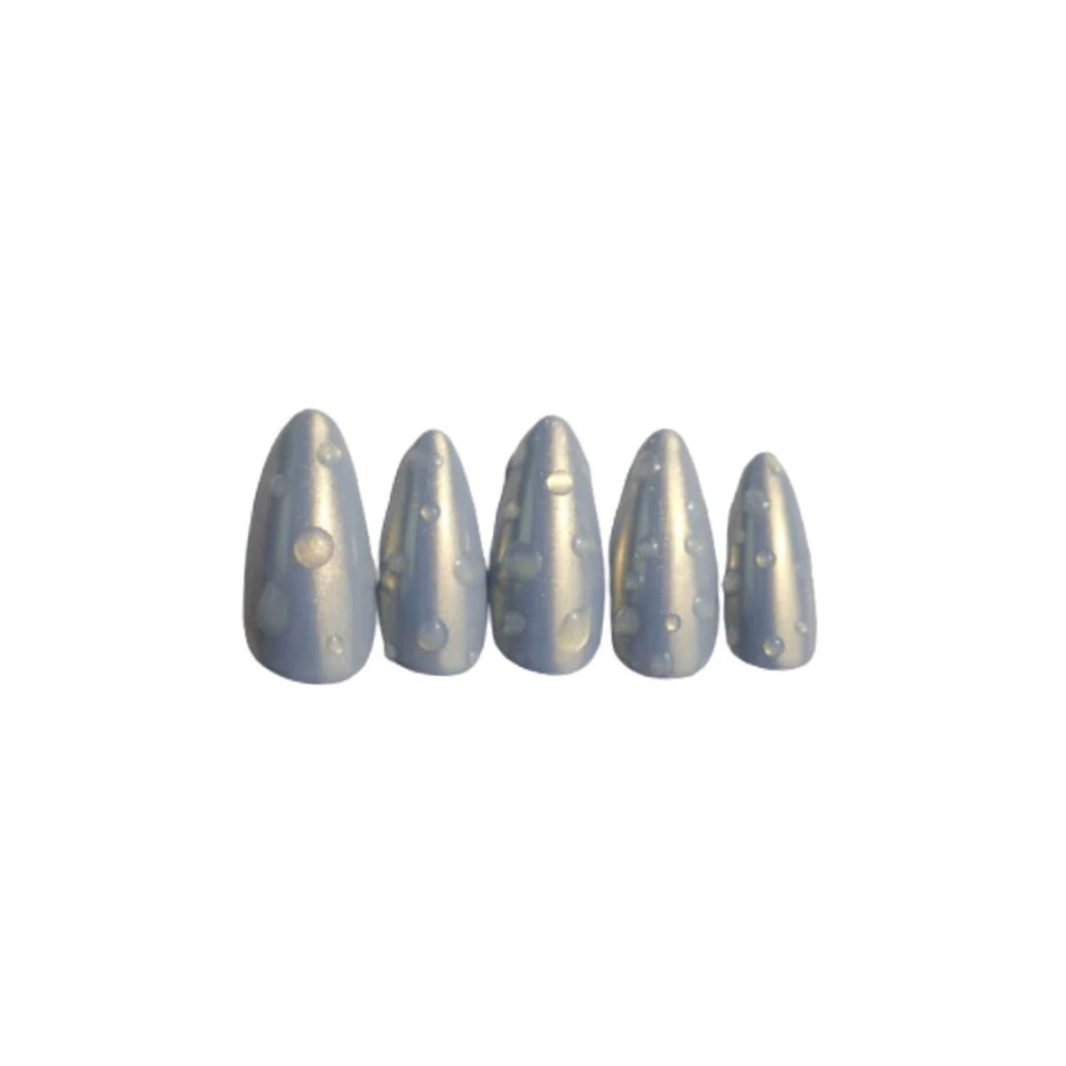 SOEZI Icey Spicy Reusable Press On Nails - Ready To Wear Kit | Grocsy