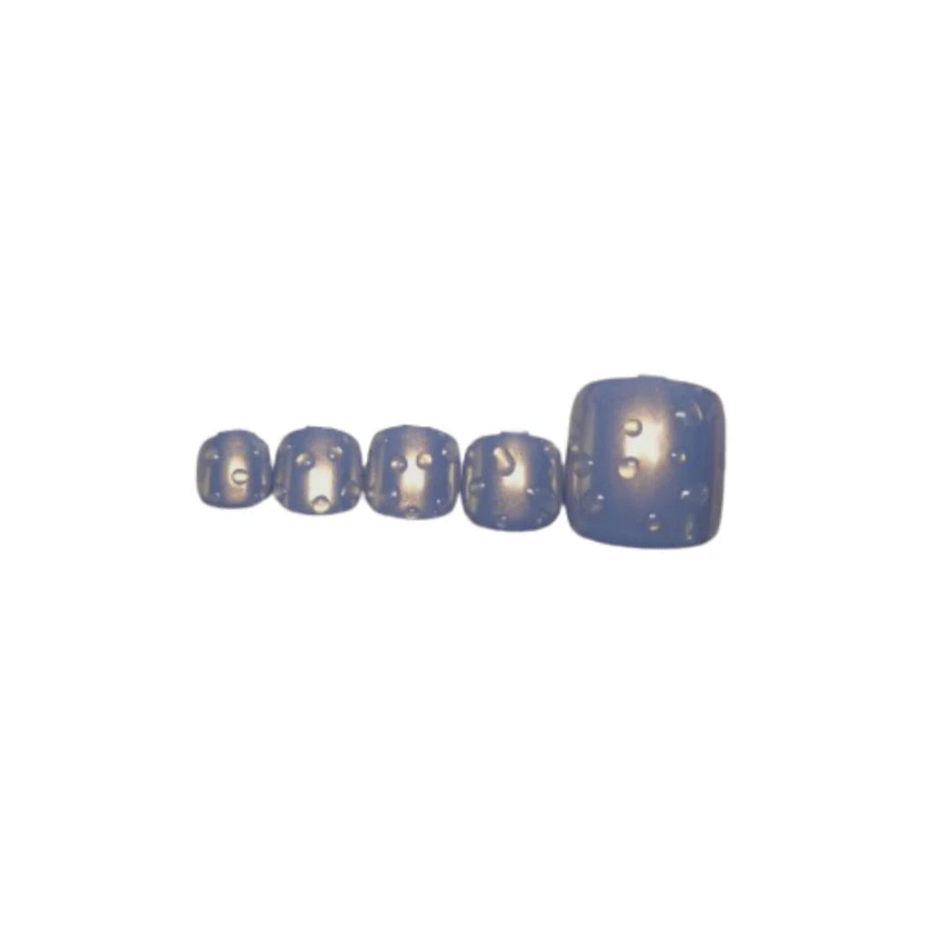 SOEZI Icey Spicy Toezi Reusable Press On Nails - Ready To Wear Kit | Grocsy