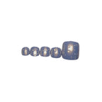 SOEZI Icey Spicy Toezi Reusable Press On Nails - Ready To Wear Kit | Grocsy