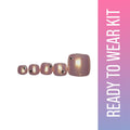 SOEZI Heeramandi Toezi Reusable Press On Nails - Ready To Wear Kit | Grocsy