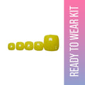 SOEZI Neon Blast Toezi Reusable Press On Nails - Ready To Wear Kit | Grocsy