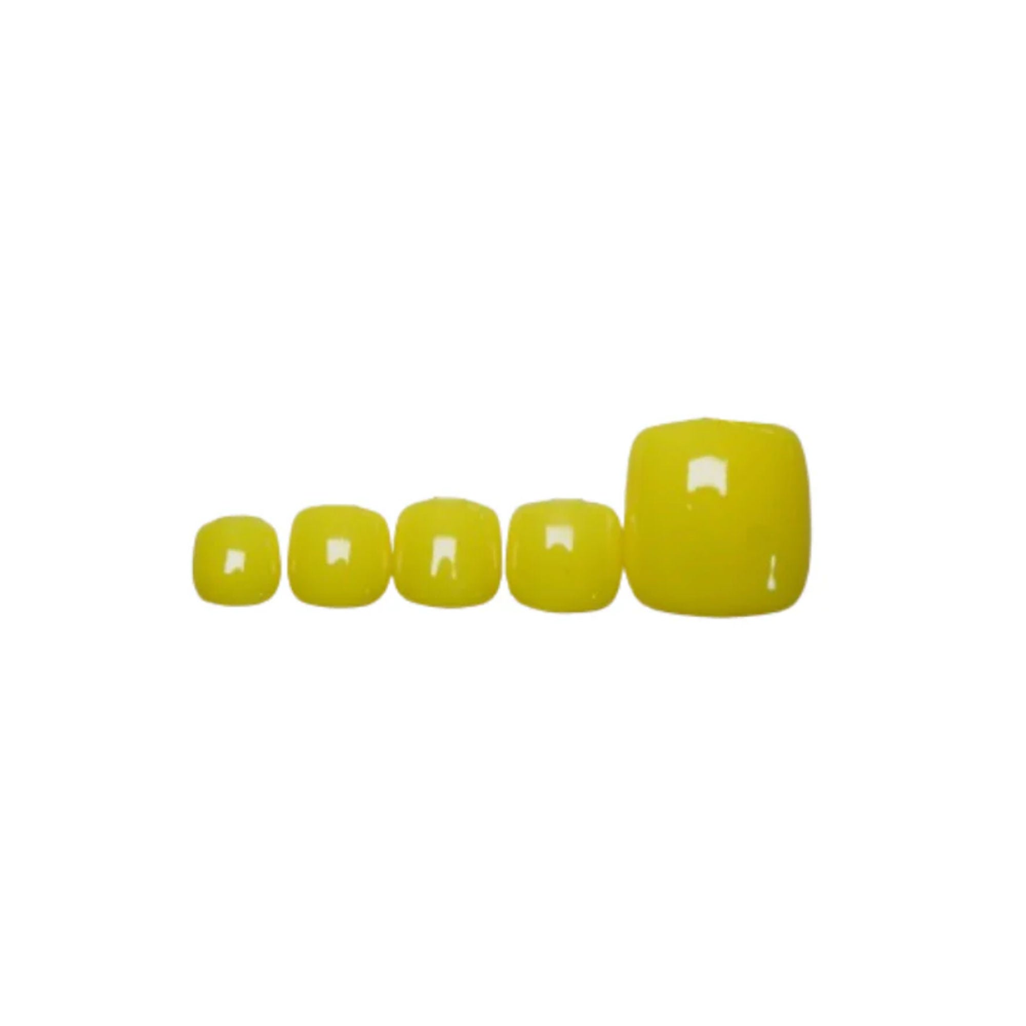 SOEZI Neon Blast Toezi Reusable Press On Nails - Ready To Wear Kit | Grocsy