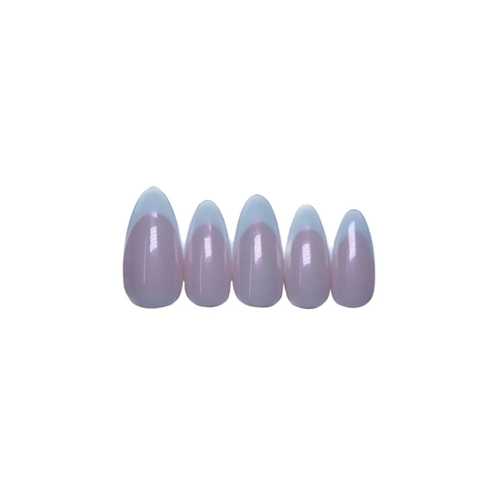SOEZI Vanilla Ice Reusable Press On Nails - Ready To Wear Kit | Grocsy