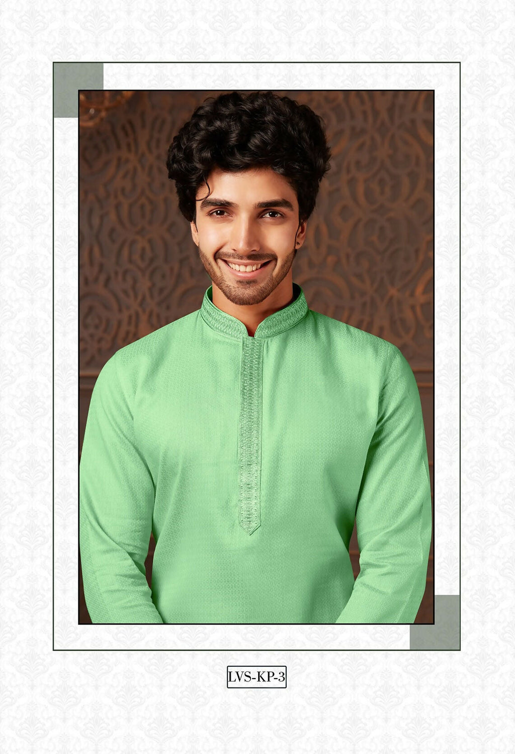 Joban Fashion C.Green Cotton Kurta Pyjama | Grocsy