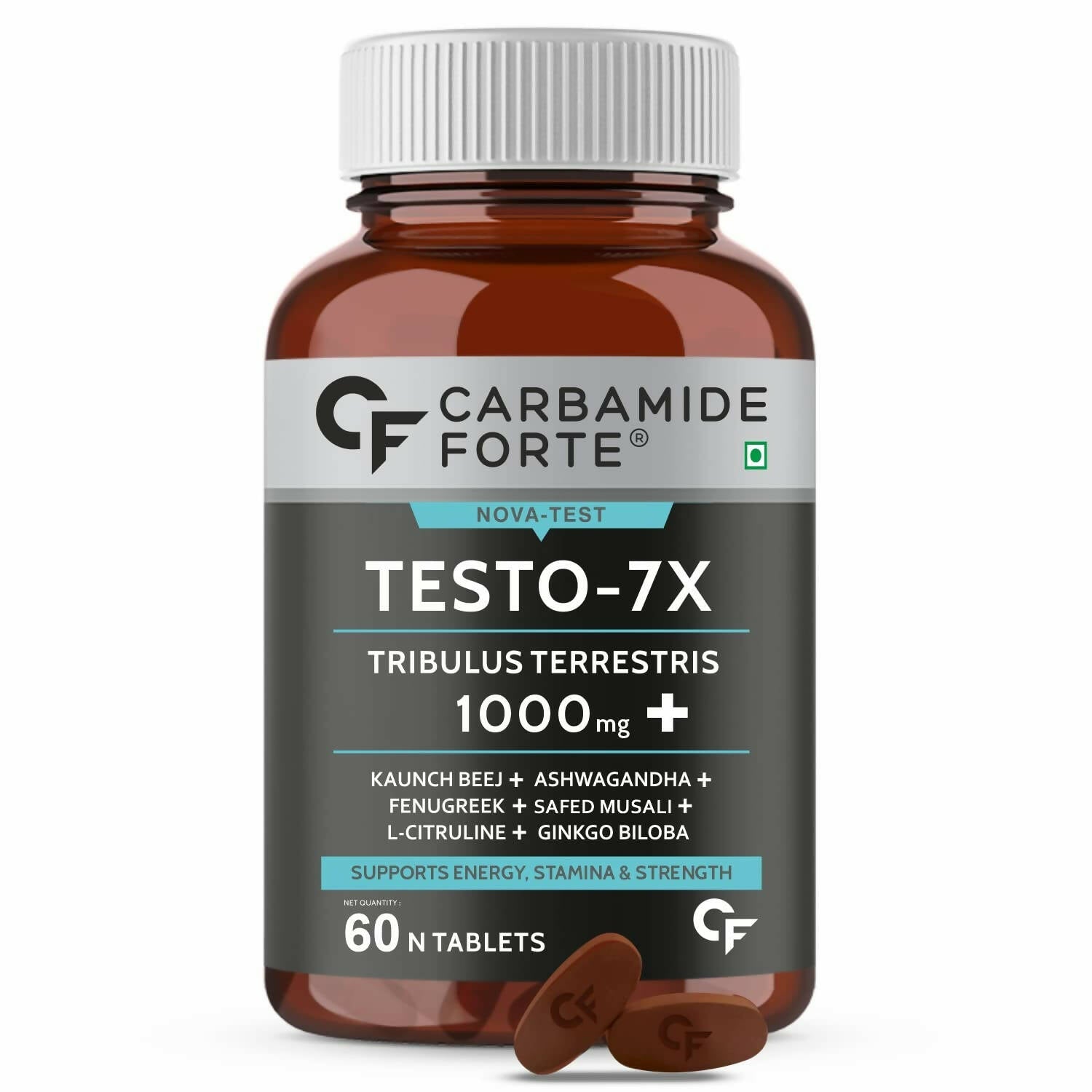 Carbamide Forte Testo-7X Gokshura Tablets | Grocsy