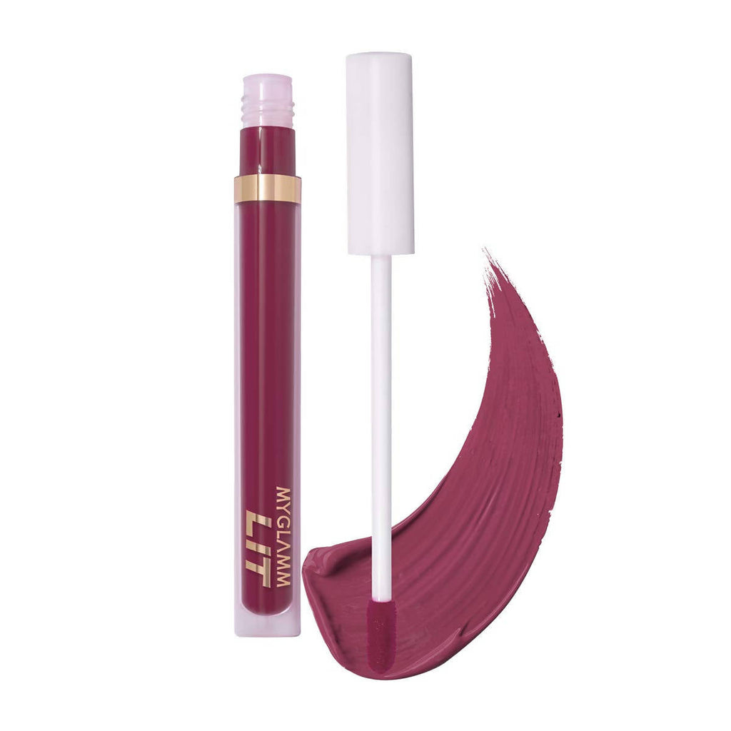 MYGLAMM LIT Liquid Matte Lipstick - Slow Fade | Grocsy