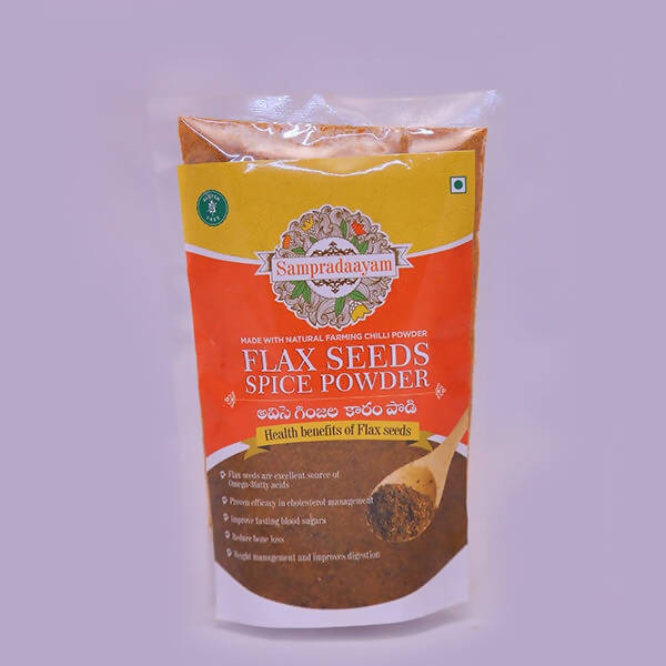 Sampradaayam Flax Seeds Spice Powder | Grocsy