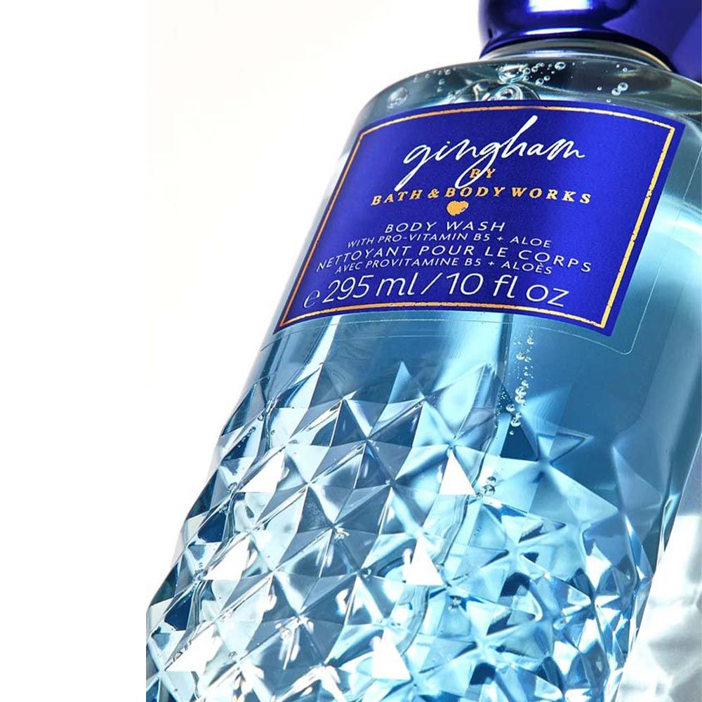 Bath & Body Works Gingham Body Wash | Grocsy
