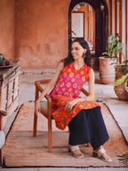 Sangria Women Ethnic Motifs Printed Kurta | Grocsy