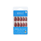 Shills Professional Reusable Press On Nails Almond - SPN607 | Grocsy
