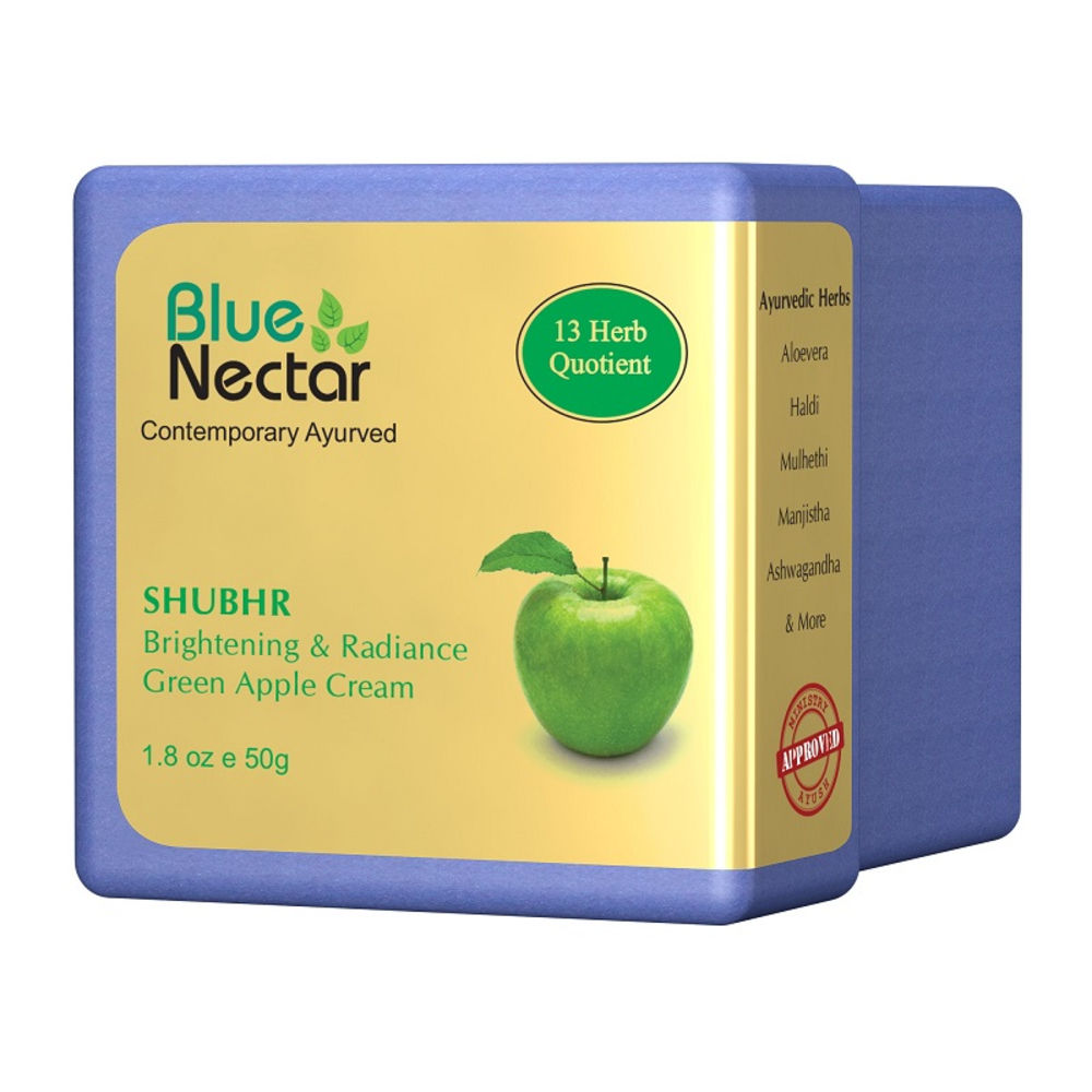 Blue Nectar Brightening & Radiance Green Apple Cream for Men | Grocsy