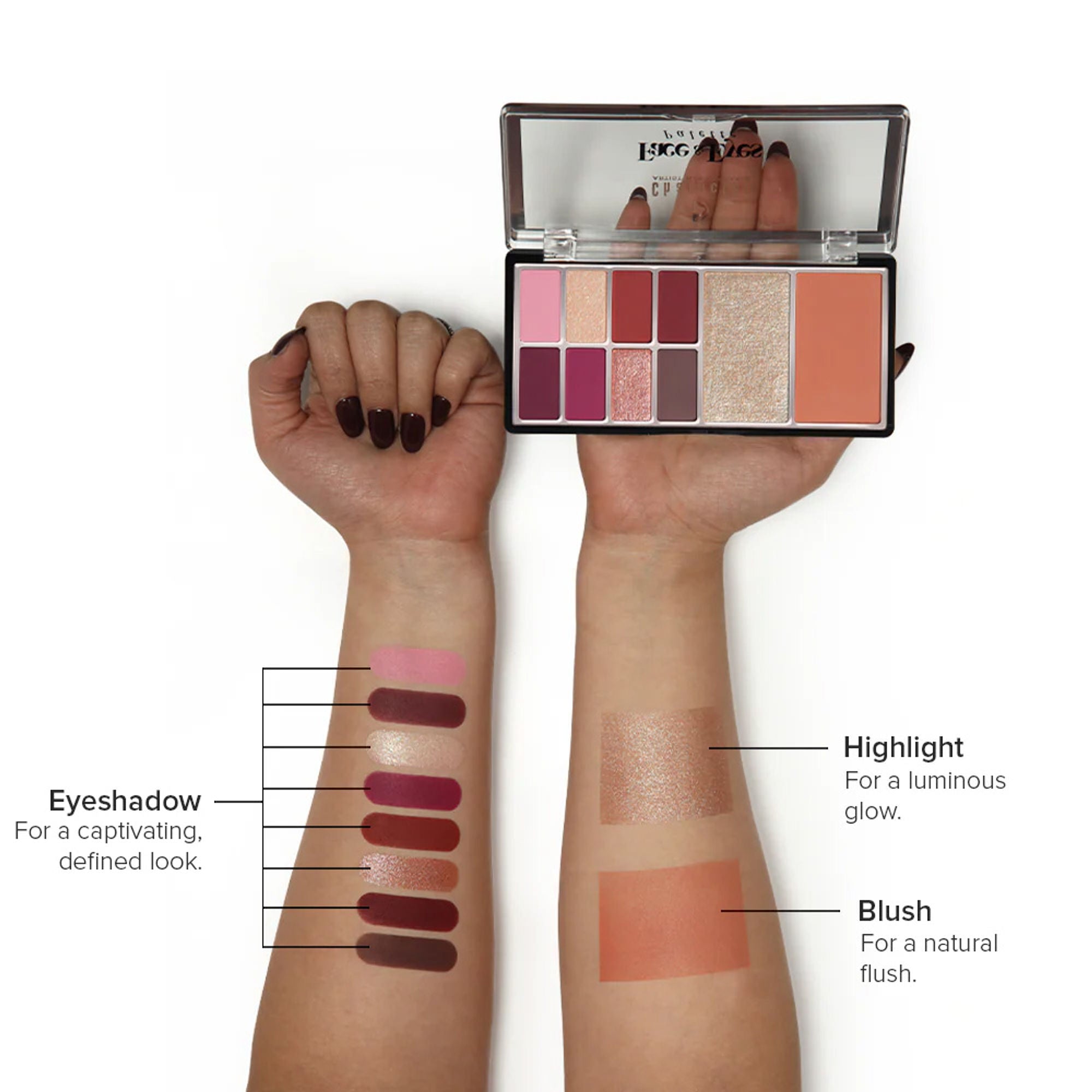 Character Face & Eyes Palette - Cfe001 | Grocsy