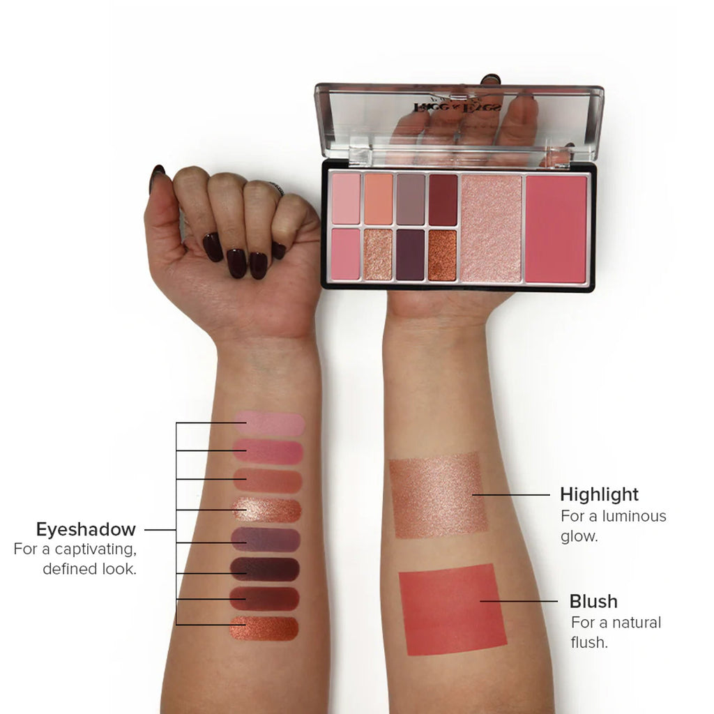 Character Face & Eyes Palette - Cfe002 | Grocsy