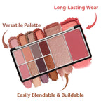 Character Face & Eyes Palette - Cfe002 | Grocsy