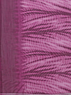 Sangria Purple Abstract Printed Saree | Grocsy