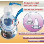 Goodmunchkins Stainless Steel Feeding Rustfree Bottle with 2 Anti Colic Silicone Nipple For Kids 220 ml | Grocsy