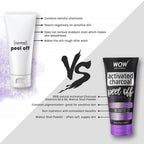 Wow Skin Science Activated Charcoal Peel Off Face Mask | Grocsy