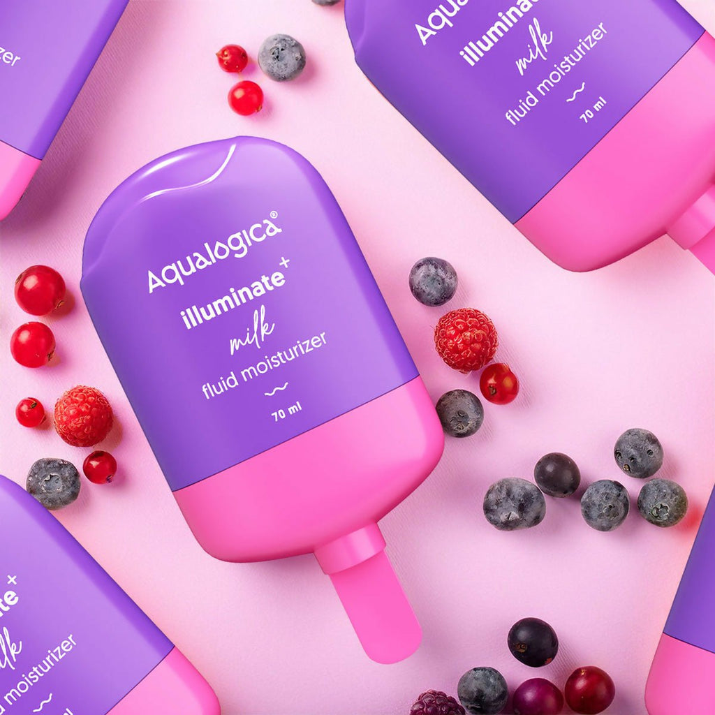Aqualogica Illuminate+ Milk Fluid Moisturizer | Grocsy