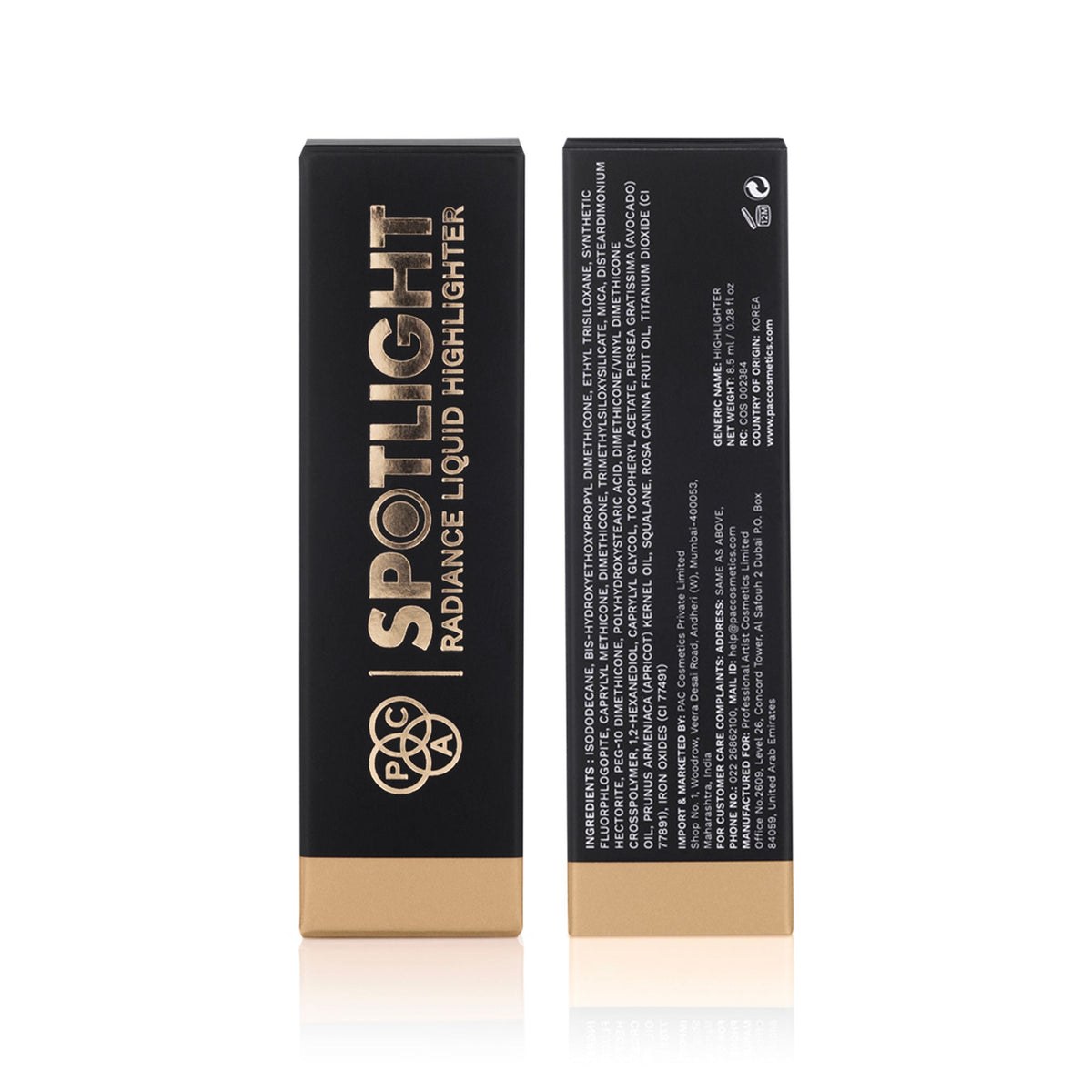 PAC Studio Spotlight Radiance Liquid Highlighter - Gold | Grocsy