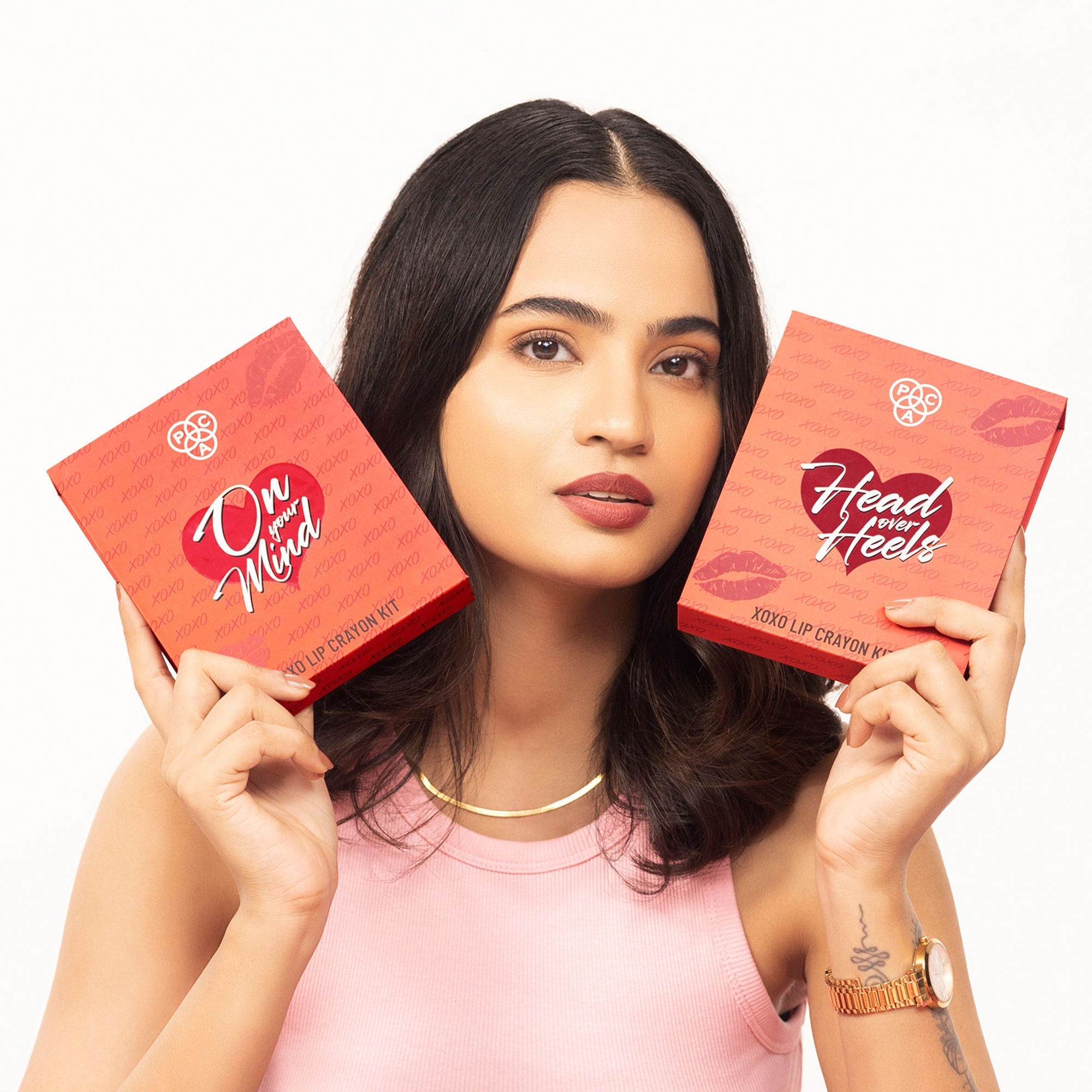 PAC Studio Xoxo Lip Crayon Kit - On Your Mind | Grocsy