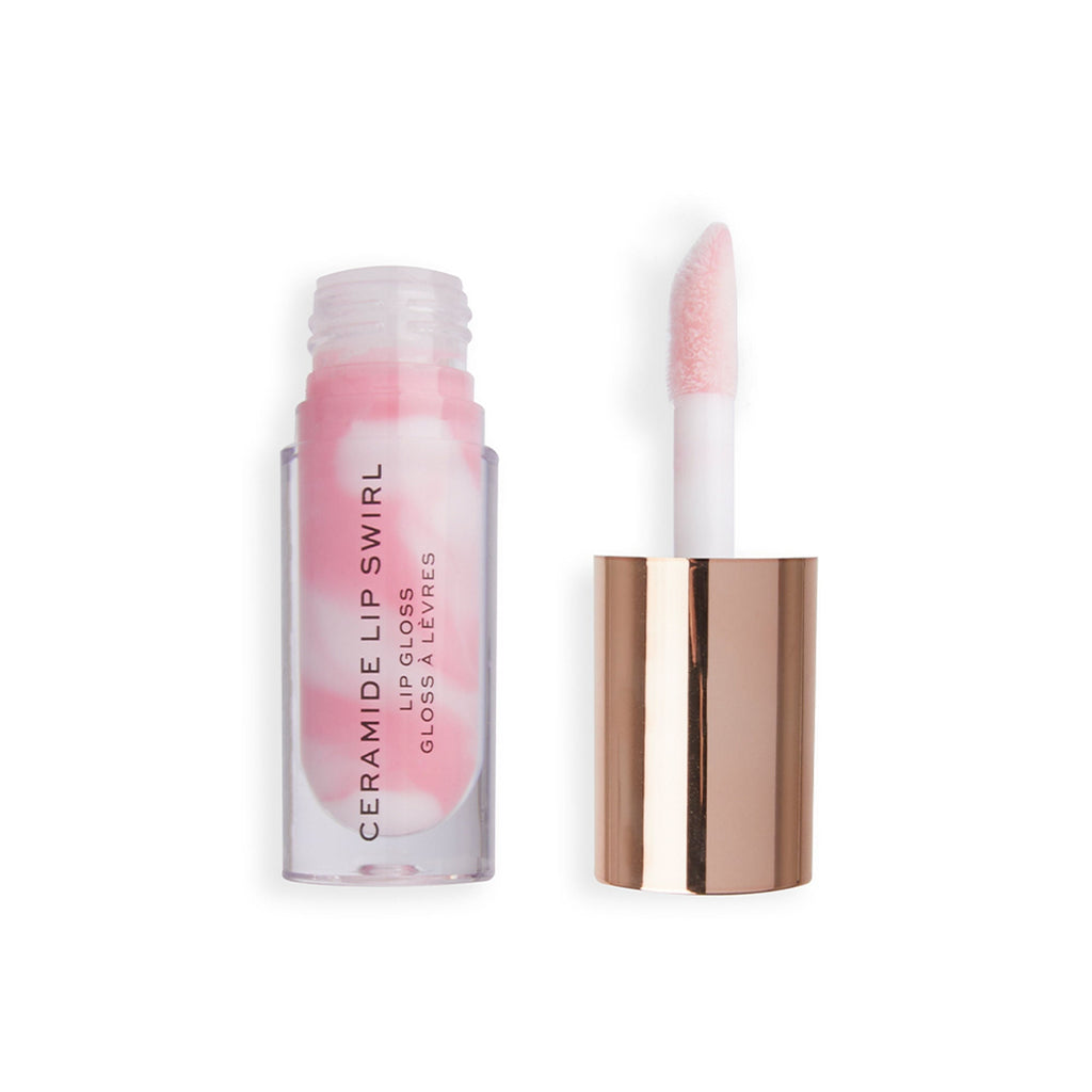 Makeup Revolution Ceramide Swirl Lip - Gloss Clear | Grocsy