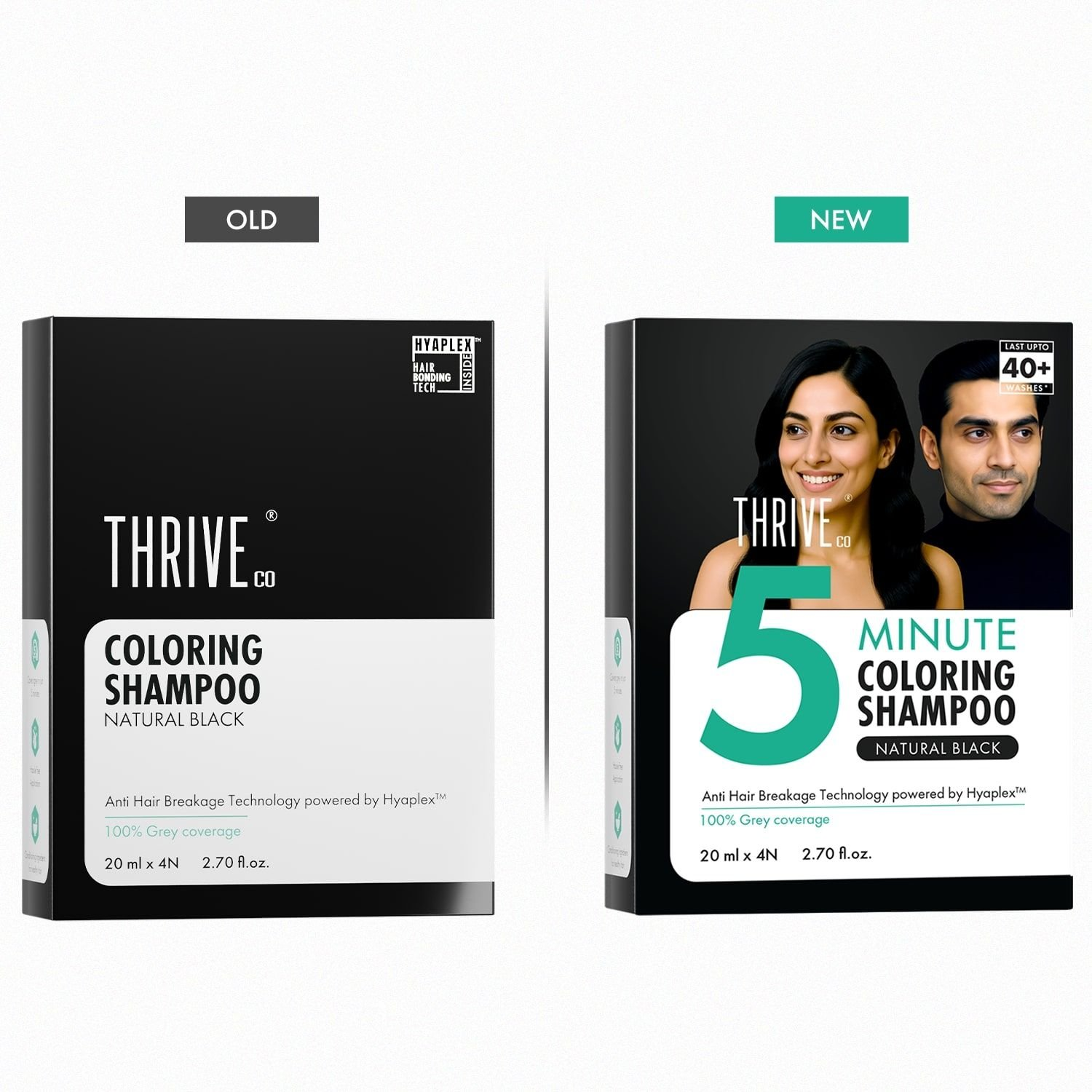 ThriveCo Coloring Shampoo - Natural Black | Grocsy