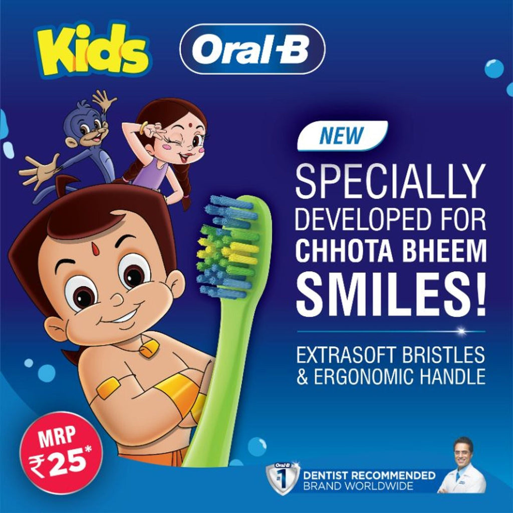 Oral-B Kids Toothbrush - Extra Soft (Pack of 3) | Grocsy