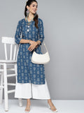 HERE&NOW Women Geometric Printed Kurta | Grocsy