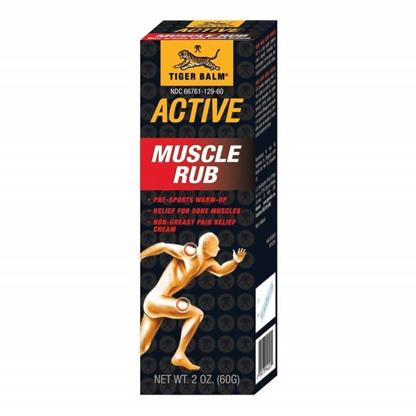 Tiger Balm Active Muscle Rub Cream | Grocsy