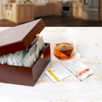 Tea Treasure Wooden Tea Chest - Gift Box | Grocsy