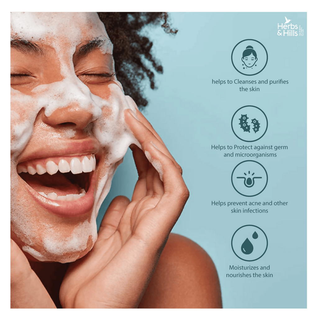 Herbs & Hills Tea Tree Germ Protection Soap | Grocsy