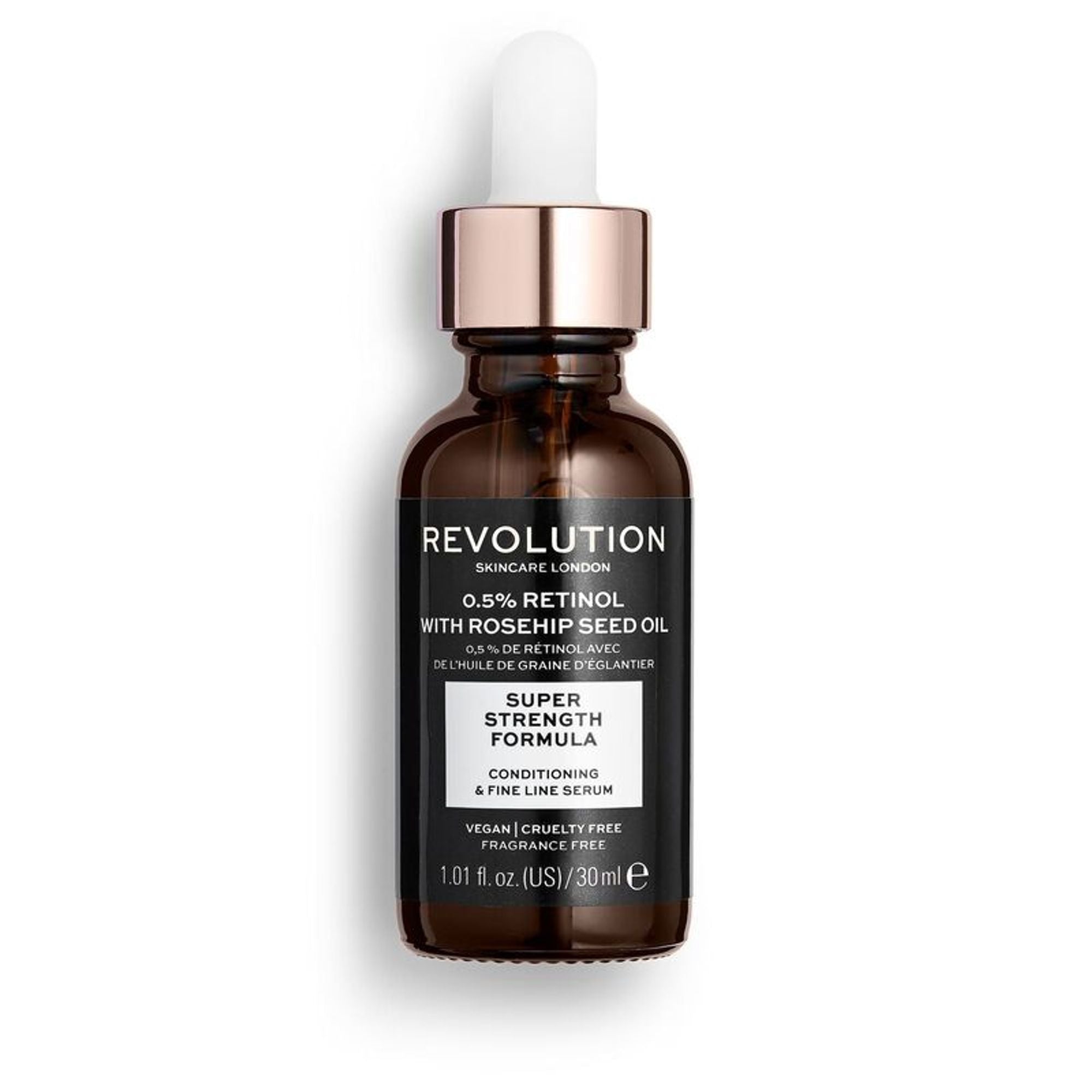 Makeup Revolution Skincare 0.5% Retinol Super Serum With Rosehip Seed Oil | Grocsy
