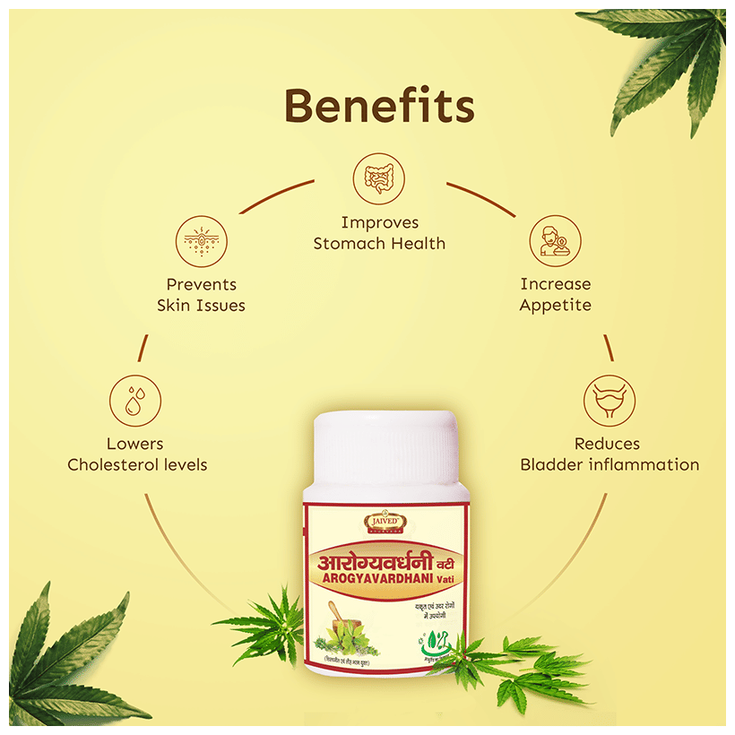 Jaived Ayurveda Arogyavardhni Bati | Grocsy