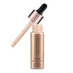 Swiss Beauty Drop and Glow Liquid Highlighter , Shimmer Shine , Dewy Finish - 02 Gold | Grocsy