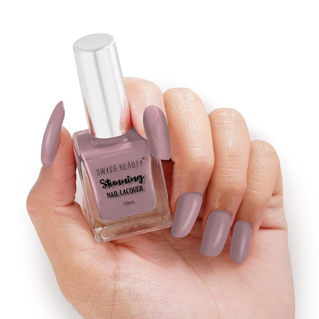 Swiss Beauty Stunning Nail Lacquer - Shade 04 | Grocsy