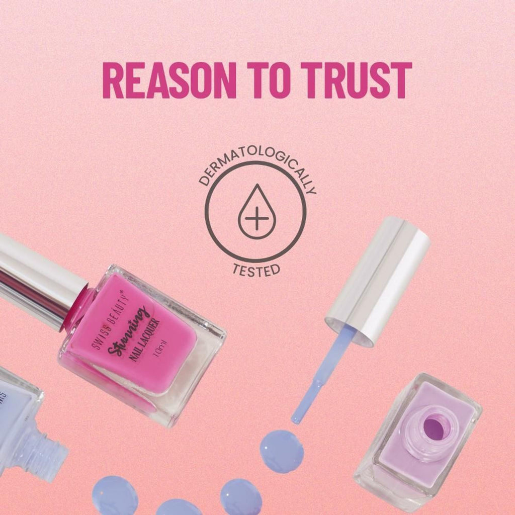 Swiss Beauty Stunning Nail Lacquer - Shade 04 | Grocsy